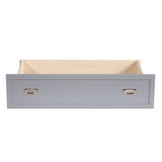 B2024GYBCF-1* (2) Full Bookcase Platform Bed with Hidden Desk, Stool and Storage Bench - B2024GYBCF-1*