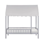 B2024GYCP-1 Twin Canopy Platform Bed - B2024GYCP-1
