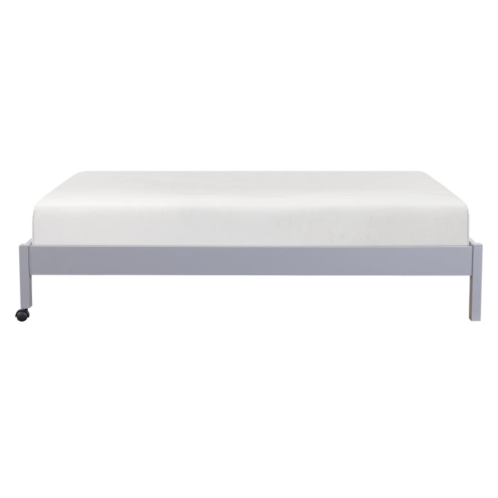 B2024GYLTF-1* (6) Twin/Full Loft Bunk Bed with Chest and Hidden Desk - B2024GYLTF-1*