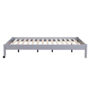 B2024GYLTF-1* (6) Twin/Full Loft Bunk Bed with Chest and Hidden Desk - B2024GYLTF-1*