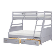 B2024GYTF-1* (3) Twin/Full Bunk Bed - B2024GYTF-1*