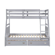 B2024GYTF-1* (3) Twin/Full Bunk Bed - B2024GYTF-1*