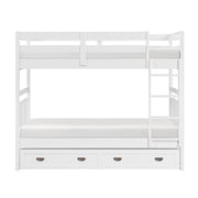 B2024WH-1* (3) Twin/Twin Bunk Bed - B2024WH-1*