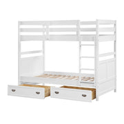 B2024WH-1* (3) Twin/Twin Bunk Bed - B2024WH-1*