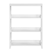 B2024WH-16S3 Bookcase, 3 Fixed Shelves - B2024WH-16S3