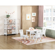 B2024WH-16S3 Bookcase, 3 Fixed Shelves - B2024WH-16S3