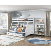 B2024WH-16S3 Bookcase, 3 Fixed Shelves - B2024WH-16S3