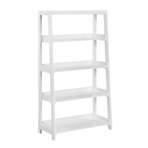 B2024WH-16S4 Bookcase, 4 Fixed Shelves - B2024WH-16S4