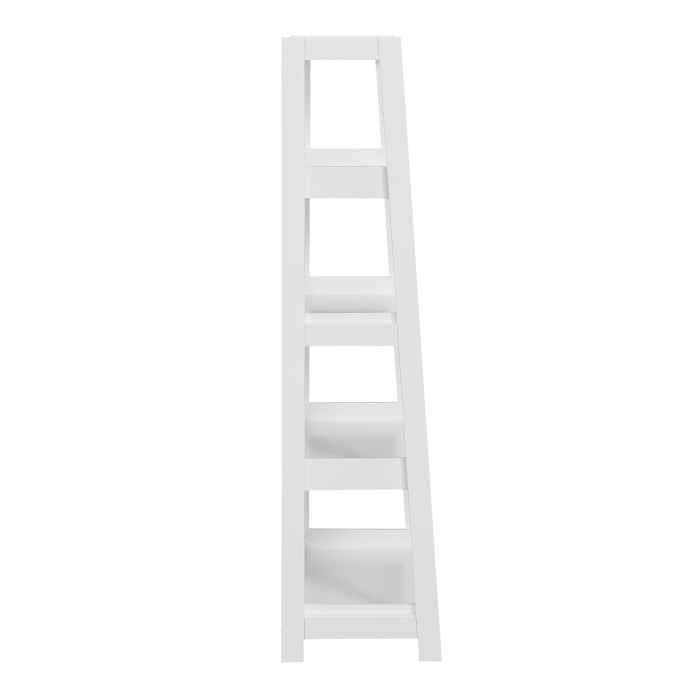 B2024WH-16S4 Bookcase, 4 Fixed Shelves - B2024WH-16S4