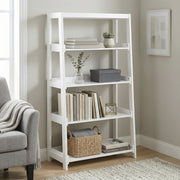 B2024WH-16S4 Bookcase, 4 Fixed Shelves - B2024WH-16S4