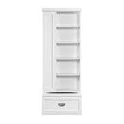 B2024WH-17SW Swivel Bookcase - B2024WH-17SW