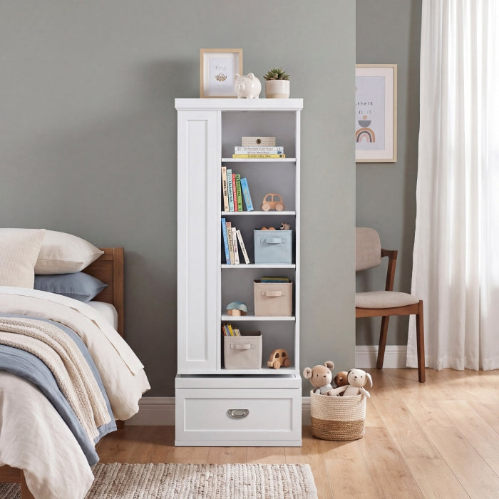 B2024WH-17SW Swivel Bookcase - B2024WH-17SW