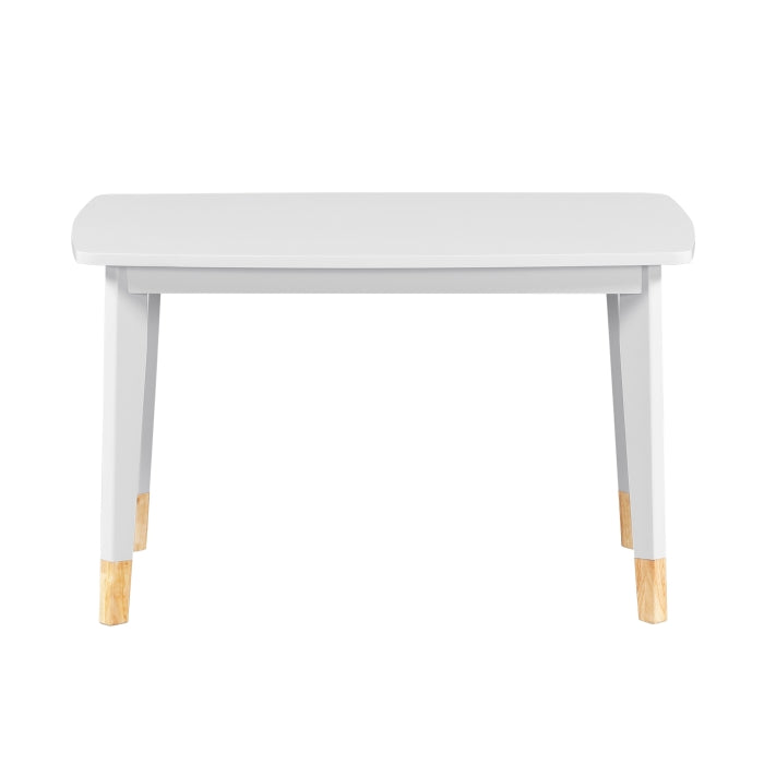 B2024WH-5P 5-Piece Pack Children Table and Chairs Set - B2024WH-5P