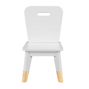 B2024WH-5P 5-Piece Pack Children Table and Chairs Set - B2024WH-5P