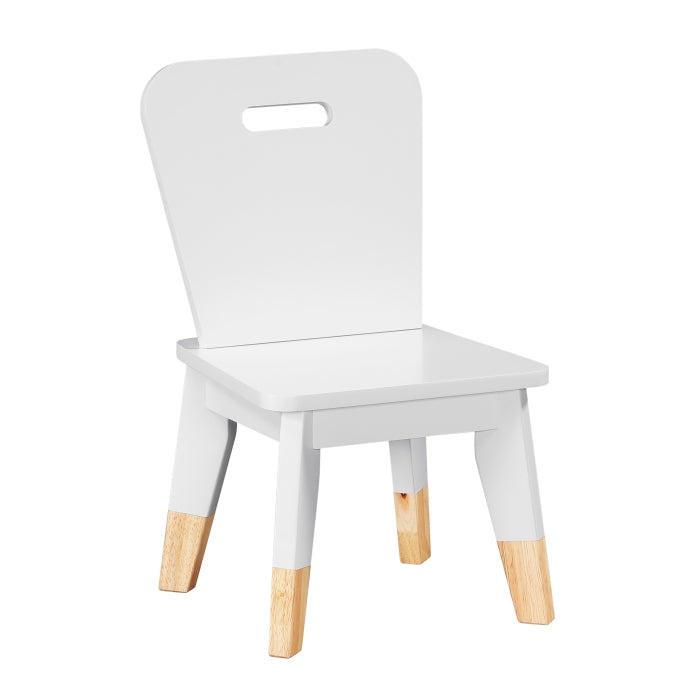 B2024WH-5P 5-Piece Pack Children Table and Chairs Set - B2024WH-5P