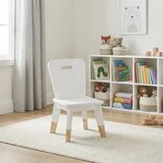B2024WH-5P 5-Piece Pack Children Table and Chairs Set - B2024WH-5P
