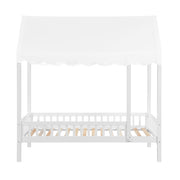 B2024WHCP-1 Twin Canopy Platform Bed - B2024WHCP-1