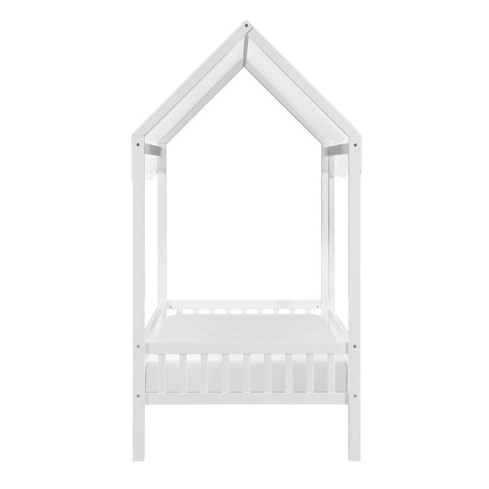 B2024WHCP-1 Twin Canopy Platform Bed - B2024WHCP-1