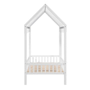 B2024WHCP-1 Twin Canopy Platform Bed - B2024WHCP-1