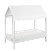 B2024WHCP-1 Twin Canopy Platform Bed - B2024WHCP-1