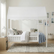 B2024WHCP-1 Twin Canopy Platform Bed - B2024WHCP-1
