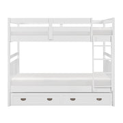 B2024WHFF-1* (3) Full/Full Bunk Bed - B2024WHFF-1*