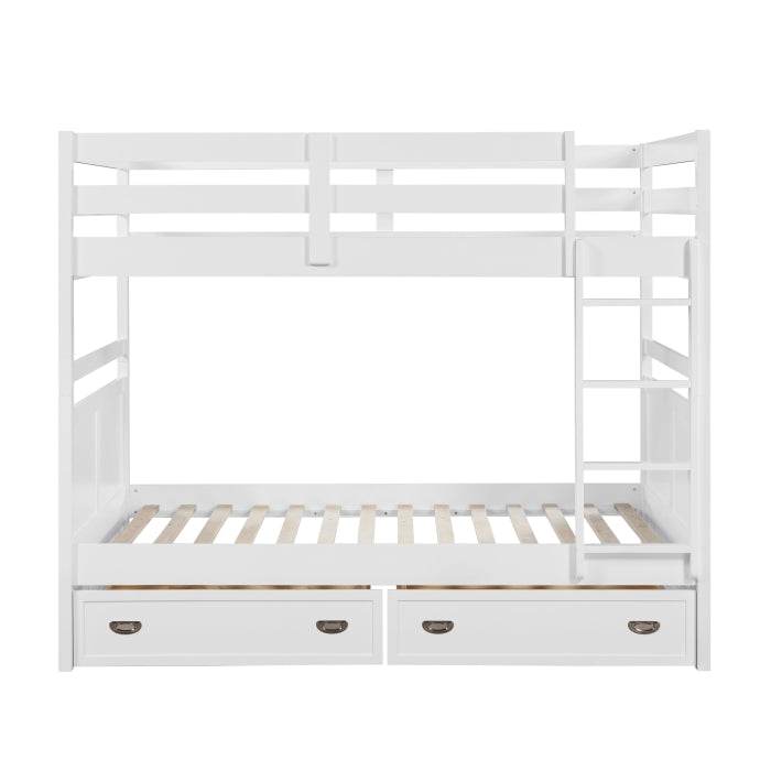 B2024WHFF-1* (3) Full/Full Bunk Bed - B2024WHFF-1*