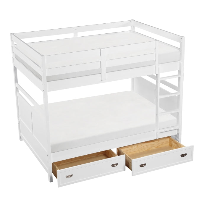 B2024WHFF-1* (3) Full/Full Bunk Bed - B2024WHFF-1*