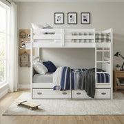 B2024WHFF-1* (3) Full/Full Bunk Bed - B2024WHFF-1*