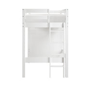 B2024WHLTF-1* (6) Twin/Full Loft Bunk Bed with Chest and Hidden Desk - B2024WHLTF-1*