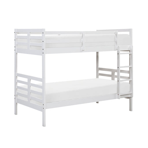 B2026WH-1* (3) Twin/Twin Bunk Bed - B2026WH-1*