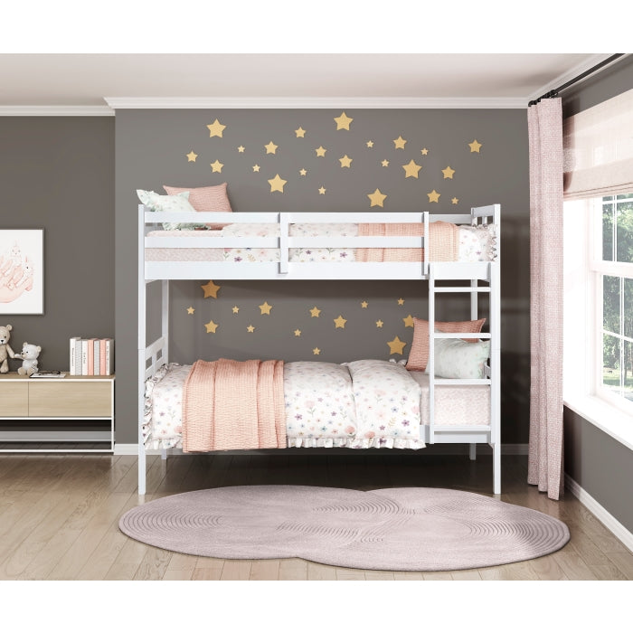B2026WH-1* (3) Twin/Twin Bunk Bed - B2026WH-1*