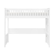 B2034WHLTS-1* (5) Twin Loft Bunk Bed with Night Stand and Sofa Bed - B2034WHLTS-1*
