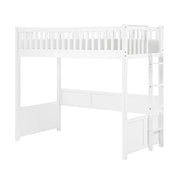 B2034WHLTS-1* (5) Twin Loft Bunk Bed with Night Stand and Sofa Bed - B2034WHLTS-1*