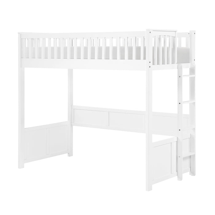 B2034WHLTS-1* (5) Twin Loft Bunk Bed with Night Stand and Sofa Bed - B2034WHLTS-1*