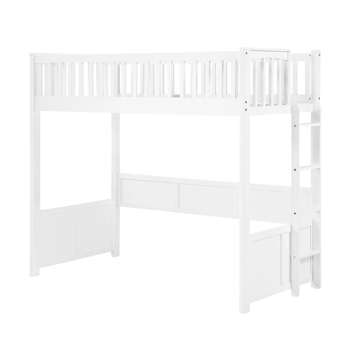 B2034WHLTS-1* (5) Twin Loft Bunk Bed with Night Stand and Sofa Bed - B2034WHLTS-1*