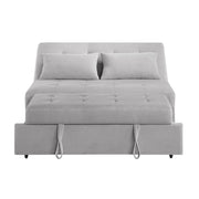 B2034WHLTS-1* (5) Twin Loft Bunk Bed with Night Stand and Sofa Bed - B2034WHLTS-1*