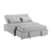 B2034WHLTS-1* (5) Twin Loft Bunk Bed with Night Stand and Sofa Bed - B2034WHLTS-1*