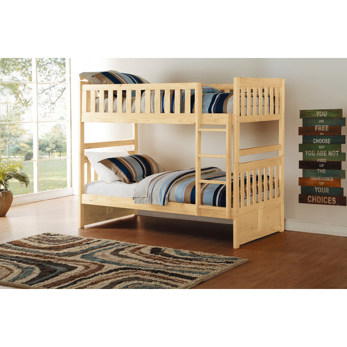 B2043-1* (3) Twin/Twin Bunk Bed - B2043-1*