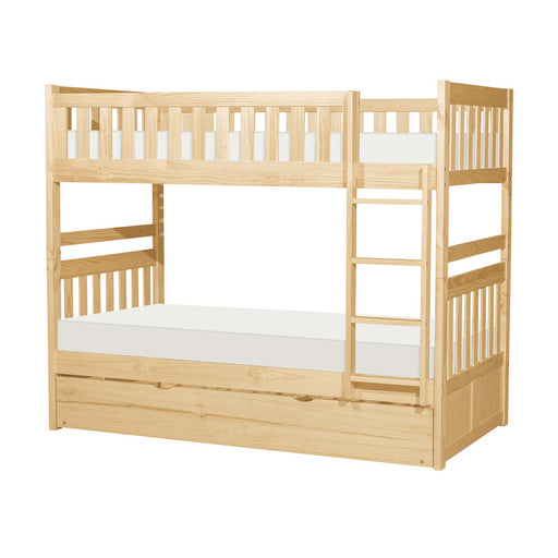 B2043-1*R (4) Twin/Twin Bunk Bed with Twin Trundle - B2043-1*R