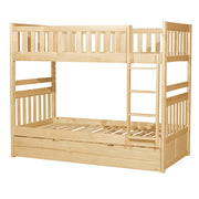 B2043-1*R (4) Twin/Twin Bunk Bed with Twin Trundle - B2043-1*R