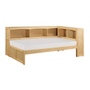 B2043BC-1BC* (3) Twin Bookcase Corner Platform Bed - B2043BC-1BC*