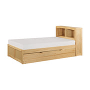 B2043BC-1R* (3) Twin Bookcase Platform Bed with Twin Trundle - B2043BC-1R*