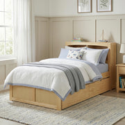 B2043BC-1T* (3) Twin Bookcase Platform Bed with Storage Boxes - B2043BC-1T*