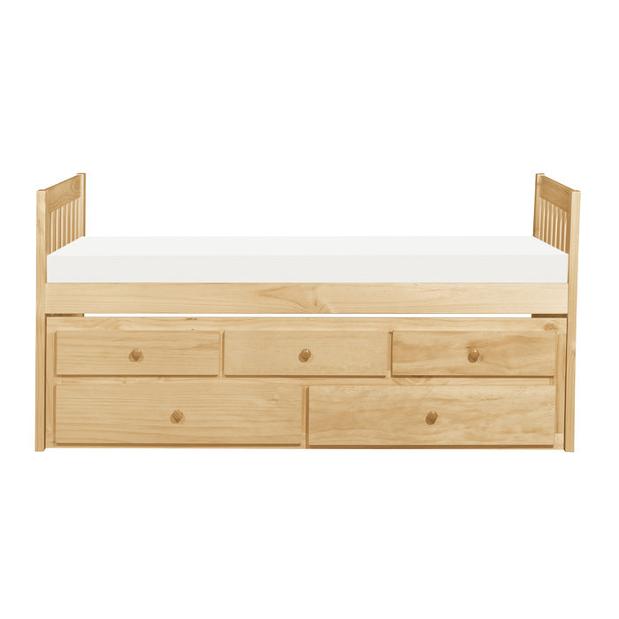 B2043PR-1* (2) Twin/Twin Trundle Bed - B2043PR-1*