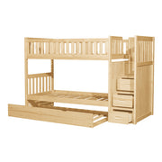 B2043SB-1*R (5) Twin/Twin Step Bunk Bed with Twin Trundle - B2043SB-1*R