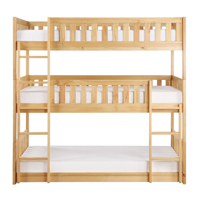 B2043TTT-1* (3) Triple Bunk Bed - B2043TTT-1*