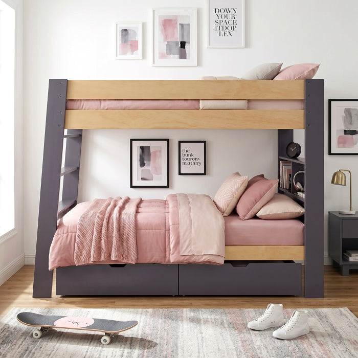 B2045PMTT-1* (3) Twin/Twin Bunk Bed - B2045PMTT-1*