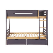 B2046PMTF-1* (3) Twin/Full Bunk Bed - B2046PMTF-1*