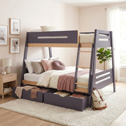 B2046PMTF-1* (3) Twin/Full Bunk Bed - B2046PMTF-1*